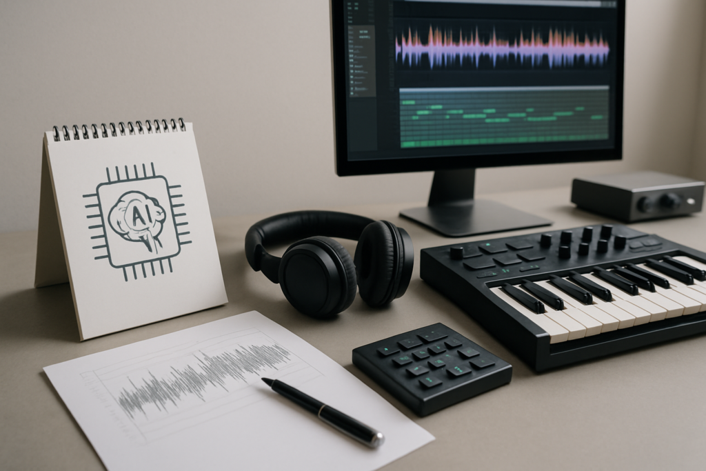 ai w produkcji muzyki